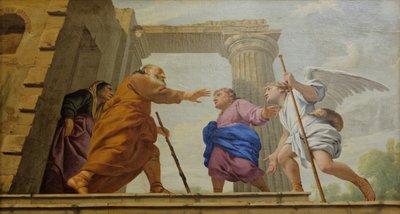 The Return of Tobias by Eustache Le Sueur
